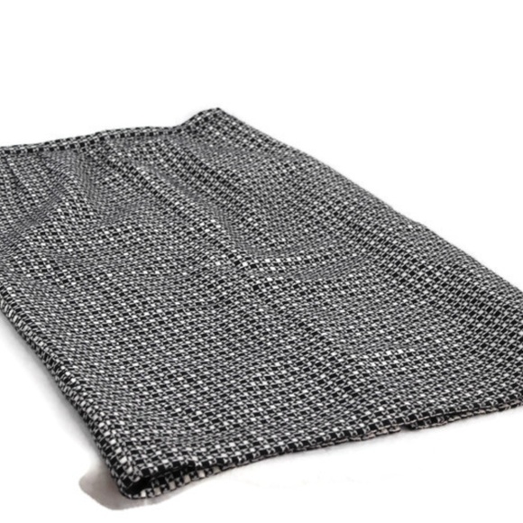 Vtg Talbots Italian Wool Checked Lined Skirt - Picture 1 of 6